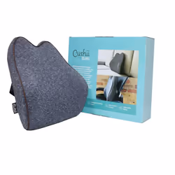 Cubii Cushii Back Lumbar Support Cushion for Back and Lower Back Pain Relief  Universal Fit for Desk  Office  Kitchen Chairs  ...