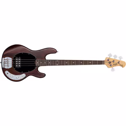 Sterling by Music Man StingRay Ray4, Electric bass guitar, 4 strings, Walnut, Walnut Satin, Solid, Medium