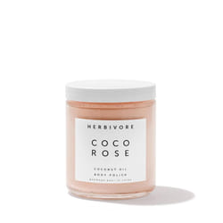 HERBIVORE InShower Moisturizer and Exfoliating Body Scrub with Virgin Coconut Oil and Shea Butter Plantbased Vegan CrueltyFree