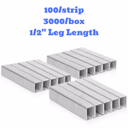 Mr. Pen- Heavy Duty Staples  3000 Staples  100 Sheet Capacity  1/2-Inch Leg Length  23/13  Staples for Heavy Duty Staplers  Office Staples  Desk Stapl