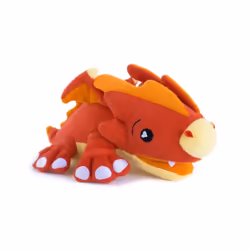 SoapSox Kids Exfoliating Bath Scrub (Scorch The Dragon) - Soft Animal Toy Wash Cloth Sponge with Soap Pocket Insert - Fun Loo ...