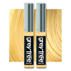 Root touch up temporary hair color to cover gray hairlines eyebrows Mustache  Beards Greyfree 2 PACK MEDIUM BLONDE