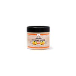 Chopping Board Finish Wax 6oz by CLARKS Enriched with Lemon Orange Oils Made with Beeswax and Carnauba Wax Chopping Block Wax