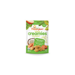Happy Baby Coconut Creamies Organic Baby Food Apple Spinach Pea and Kiwi -- 1 oz