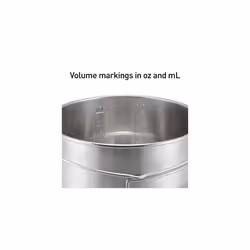 2 Pot Set 1,5 L + 3 L | Incl. Nylon Sack, Lightweight Stainless Steel Backpacking Cookware, Volume Markings for oz and ml, Lid and Fold-out Handles,