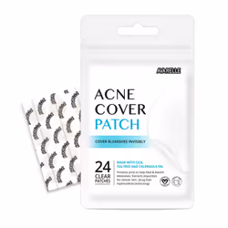 AVARELLE Acne Cover Patch Original Hydrocolloid Tea Tree Calendula Oil CICA. Certified Vegan & Cruelty-Free (24 PATCHES)