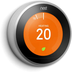 Google Nest Learning Thermostat 3rd Generation Stainless Steel