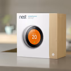 Google Nest Learning Thermostat 3rd Generation Stainless Steel