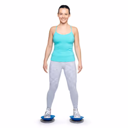 OPTP Dynamic Duo Balance & Stability Trainers (Pair) - Balance Trainer Set for Core Strength  Foot and Ankle Strengthening Equipment  Injury Recovery