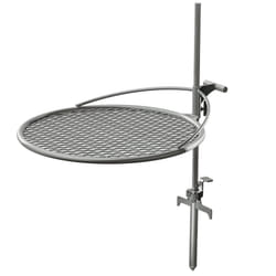 Outpost Grill 24  Standalone Campfire Grate  Breeo X Series Accessory  Stainless Steel  Durable  Carrying Bag  Camping Coo
