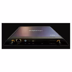 BrightSign HD1026 digital media player Black 4K Ultra HD 3840 x 2160 pixels Wi-Fi - Additional view 2