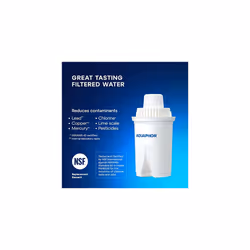 B15 Universal Replacement Water Filter cartridges, fits All Brita Classic and Wilkos Universal Water Filter Jugs, 6 Pack, 170l per Filter