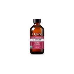 Certified Organic Jojoba Oil 120ml | 100% Pure Natural Cold Pressed Unrefined, Hexane Free Carrier Oil | for Hair Face & Nails | Cliganic 90 Days Wa