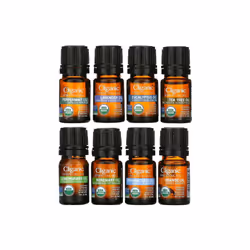 Cliganic, Essential Oils, Aromatherapy Set, 8 Piece Set