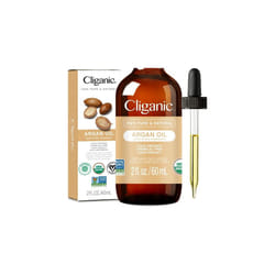Cliganic Organic Argan Oil, 100% Pure - for Hair, Face & Skin | Cold P