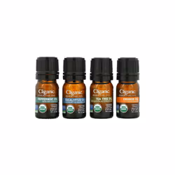 Cliganic, Essential Oils, Aromatherapy Set, 4 Piece Set