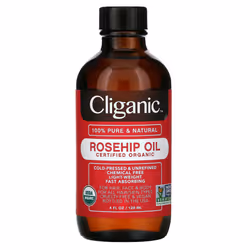 Cliganic, Organic Rosehip Oil, 4 fl oz (120 ml)