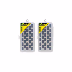 Ultima Bobbin Cases  Two Pack - Two Plastic See Through Bobbin Storage Boxes - Each Bobbin Holder Holds 28 Class-15 (SA156) B ...