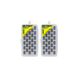 Ultima Bobbin Cases  Two Pack - Two Plastic See Through Bobbin Storage Boxes - Each Bobbin Holder Holds 28 Class-15 (SA156) Bobbins