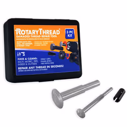 Rotary Thread Repair Kits - Faster & Easier to Chase  Restore & Clean Internal or External Threads  All in One Universal Thre ...
