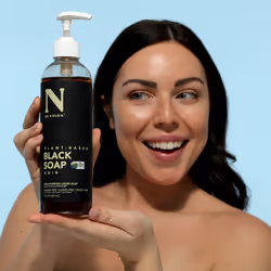Dr. Natural Multi-Purpose Liquid Soap - Black for Unisex 16 oz Soap