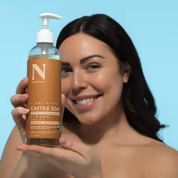 Dr. Natural Castile Liquid Soap - Almond for Unisex 16 oz Soap