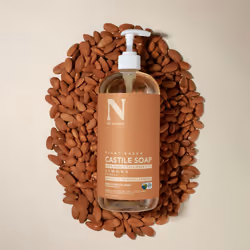 Dr. Natural Castile Liquid Soap - Almond for Unisex 32 oz Soap