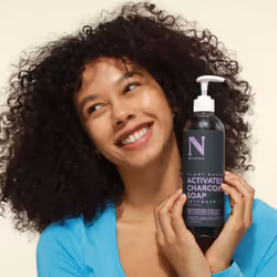 Dr. Natural Activated Chacoal Liquid Soap - Lavender for Unisex 16 oz Soap