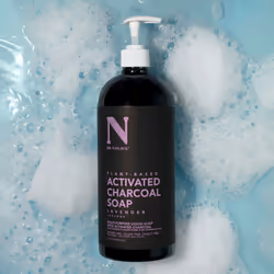 Dr. Natural Activated Chacoal Liquid Soap - Lavender for Unisex 32 oz Soap