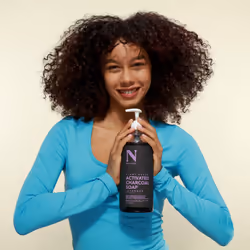 Dr. Natural Activated Chacoal Liquid Soap - Lavender for Unisex 32 oz Soap