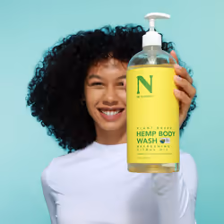 Dr. Natural Refreshing Oil Body Wash - Hemp with Citrus for Unisex 32 oz Body Wash