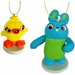 Bunny and Ducky from Toy Story 4 Figurine Holiday Christmas Tree