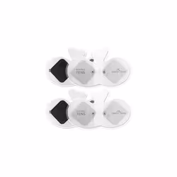 Wireless Tens Unit Self Stick Carbon Electrode Pads 4 Pack 65 x 3 Reusable Pads Non Irritating Design
