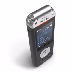 Philips Voice Tracer DVT2110/00 dictaphone Flash card Black, Chrome