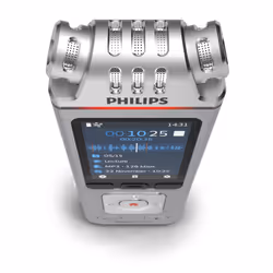 Philips Voice Tracer DVT4110/00 dictaphone Flash card Chrome, Silver - Additional view 5
