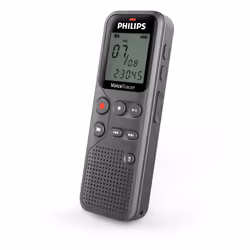 Philips VoiceTracer, 12 kHz, 750 - 18000 Hz, Grey, Windows 10/8/7, macOS, 34 x 108 x 19 mm, 46 g