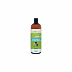 Sky Organics, Organic Castor Oil, Moisturizing Oil for Eyelashes, Hair & Skin, 16oz