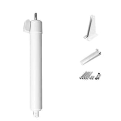 Touch 'n Hold Smooth - Heavy Duty Door Closer System (White)