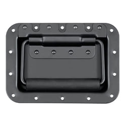 Reliable Hardware Company RH0520BKA Large Spring Loaded Recessed Handle  Black