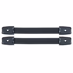 Reliable Hardware Company RH0570BK2A Strap Handle Set Black 2 Count