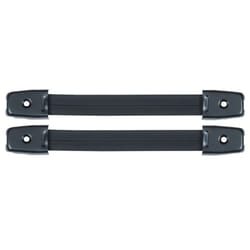 Reliable Hardware Company RH0570BK2A Strap Handle Set  Black  2 Count