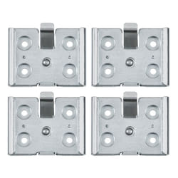 Reliable Hardware Company RH-9007-4-A Caster Plate Set  Stainless Steel  4 Count