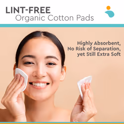 Cotton Rounds & Pads (240 Count (Pack of 3)  Extra Large & Pressed)