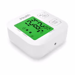 iHealth IHKN550BT, Upper arm, Automatic, White, LCD, 1 user(s), 22 - 42 cm