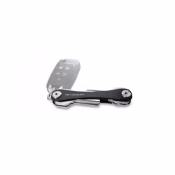 KeySmart KS019, Key ring, Black, Aluminium, Stainless steel, CE, Blister, 1 pc(s)