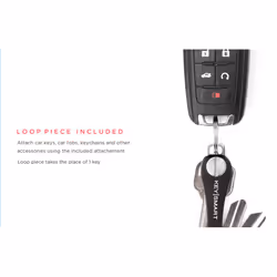 KeySmart KS019 Key ring Black