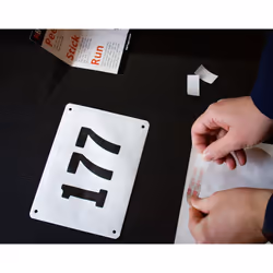 Race Bib Tape Use Instead of Safety Pins  36 Count