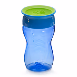 WOW Gear WOW CUP for Kids 360, Spoutless cup, 12 month(s), Blue, Tritan, 1 yr(s), Boy/Girl