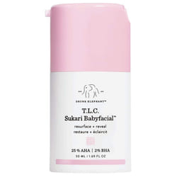 Drunk Elephant T.L.C. Sukari Babyfacial - AHA/BHA Exfoliator and Facial Cleanser - 1.69 Ounces