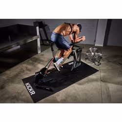WahooFitness WFKICKRMAT antistatic floor mat Black Rubber - Additional view 2